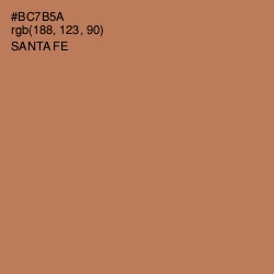#BC7B5A - Santa Fe Color Image